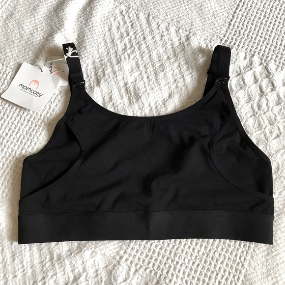 MomCozy Other - new nursing bra MomCozy pumping black hands free small postpartum breastfeeding